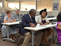 Adults in a classroom. Links to Gifts from Retirement Plans Adults in a classroom. Links to Gifts from Retirement Plans